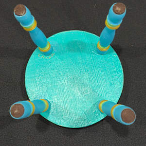 Buddha Stool by Leslie Nichol 