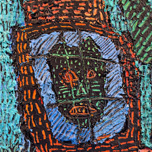 Untitled (medium cage series) by Leslie Nichol 