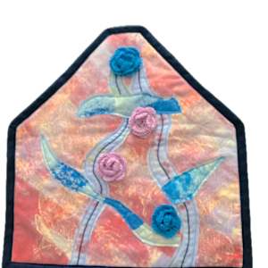 Blue and Pink Roses by Katrina Sjoberg