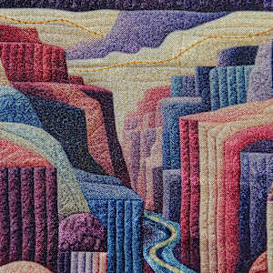 Canyon Roads 2S by Katrina Sjoberg  Image: Canyon Roads 2S detail