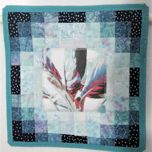 Digi Floral turquoise by Katrina Sjoberg