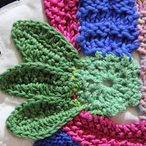 Holy Leaves 1 by Katrina Sjoberg  Image: Holy Leaves 1 detail