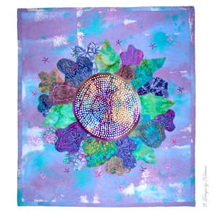 Mandala with Stars by Katrina Sjoberg, Image 1.