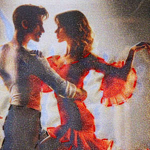 Tango Dancers by Katrina Sjoberg  Image: Tango Dancers detail