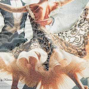 Waltz Dancers S by Katrina Sjoberg  Image: Waltz Dancers S detail