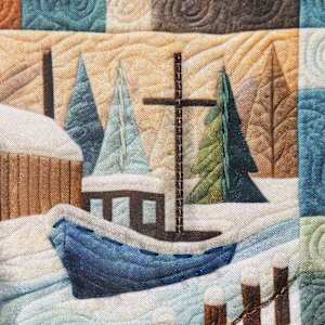 Winter Boats 1S by Katrina Sjoberg  Image: Winter Boats 1S detail