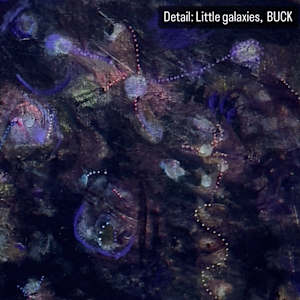 Little Galaxies by Patricia Buck  Image: (Detail) Little galaxies, 2025