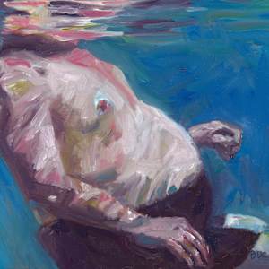 Fat Man floating by Patricia Buck, Image 1.