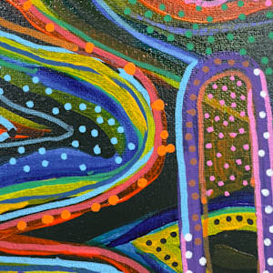 Watching, 2025 by Patricia Buck  Image: Detail: Watching