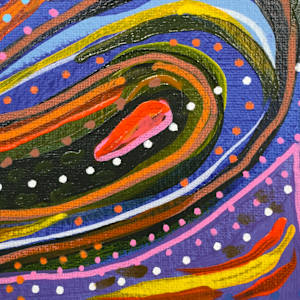 Watching, 2025 by Patricia Buck  Image: Detail: Watching
