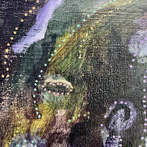 Little Galaxies by Patricia Buck  Image: (Detail) Little galaxies, 2025