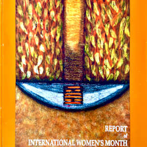 Cover Art, The World Bank Conference on Women, Bejing, China, 1994 by Patricia Buck, Image 1.