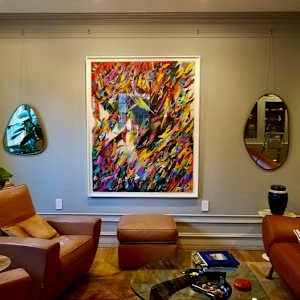 One Moment in a Day, 1953 by Patricia Buck  Image: One Moment in a Day, 1953.  (in situ)