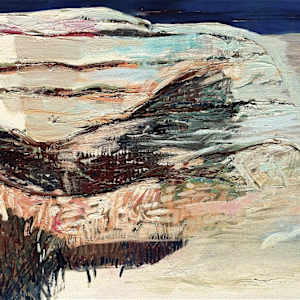 Rocks near Windmill Beach by Angela Briggs