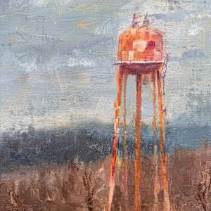 Corvallis Airport Water Tower by Brandon Waite