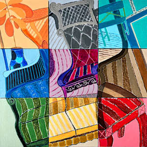 10 Chairs (Polyptych) by Diego Alba  Image: 10 Chairs (Polyptych)