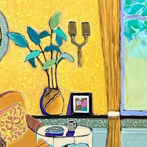 Yellow Room by Diego Alba  Image: Detail