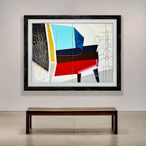Chair I (Diptych) by Diego Alba  Image: In Situ