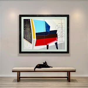 Chair I (Diptych) by Diego Alba  Image: In Situ