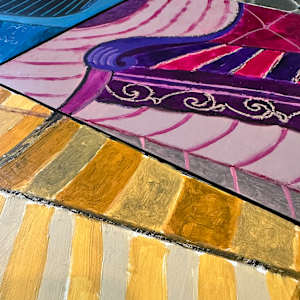 10 Chairs (Polyptych) by Diego Alba  Image: Detail