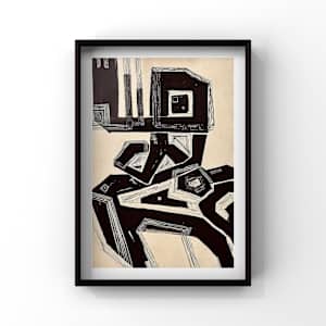 Woman Warrior by Diego Alba  Image: Frame Mockup
