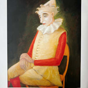 Clown With Red Sleeves by Arthur Gebhardt, Image 3.