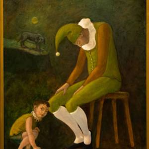 Green Clown by Arthur Gebhardt, Image 5.