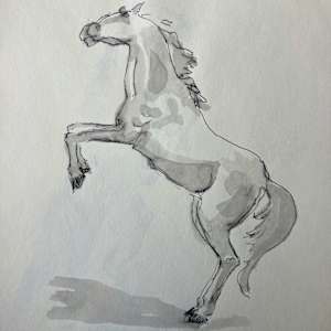 Bucking Horse Profile by Arthur Gebhardt, Image 3.