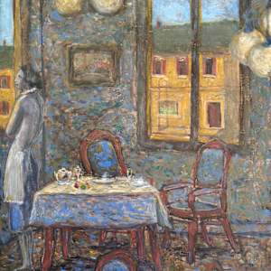 Interior - Teatime by Arthur Gebhardt, Image 4.