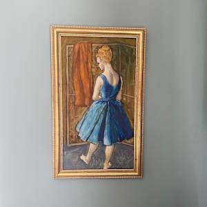 Ballerina Degas Like by Arthur Gebhardt 