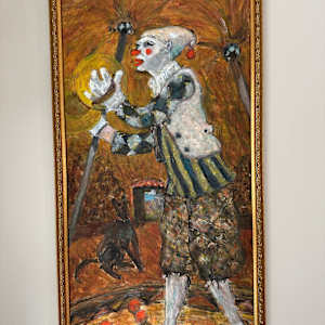 Clown with cymbals by Arthur Gebhardt, Image 1.