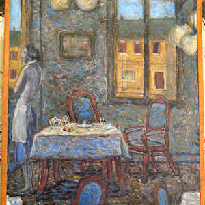 Interior - Teatime by Arthur Gebhardt, Image 2.