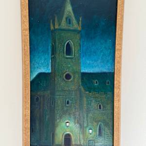 Illuminated Church by Arthur Gebhardt, Image 1.
