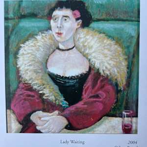 Lady Waiting by Arthur Gebhardt, Image 4.