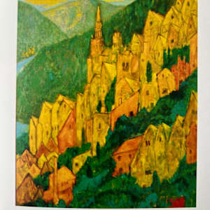 German River Town by Arthur Gebhardt, Image 2.