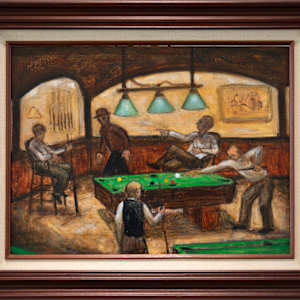 Pool Hall by Arthur Gebhardt, Image 1.