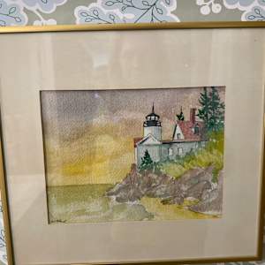Lighthouse Sunrise by Arthur Gebhardt, Image 1.