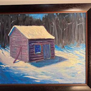 Winter Cabin Playhouse by Arthur Gebhardt, Image 2.