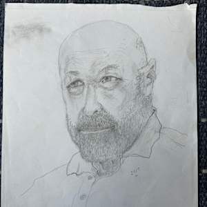 Self Portrait by Arthur Gebhardt, Image 1.