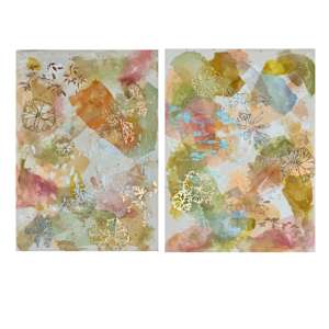 Earth Tones diptych  Boca Raton Hospital Commission by VigMayol, Image 1.