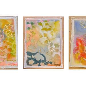 Koi  triptych  flare edges by VigMayol, Image 1.