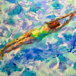 Yellow Swimsuit II (commission order) by VigMayol, Image 1.