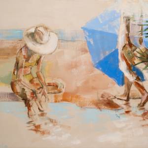 Blue and sand by VigMayol, Image 1.