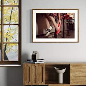 Audrey's Shoes by Elisa Miller  Image: 16" x 24"