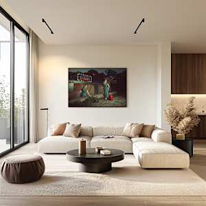 Lakeside After Midnight by Elisa Miller  Image: 40" x 60"