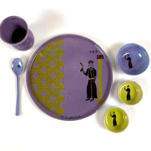 Thali Set 6 piece/each 6/18 by Sarah Khan