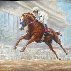 Smarty Jones Winner "Justify" by Patrick Cunningham