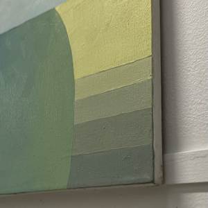 Blue + Yellow Study by Margaret Moench 