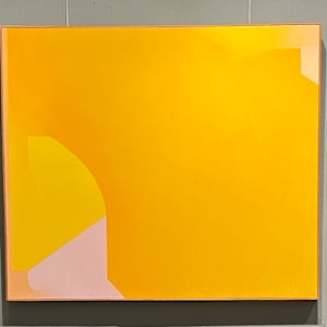 Red + Yellow + Blue Triptych by Margaret Moench, Image 3.