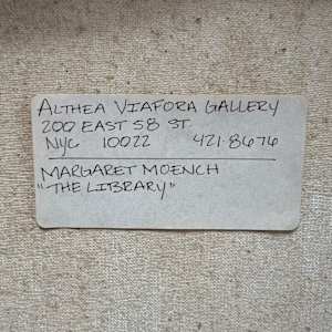 The Library by Margaret Moench 